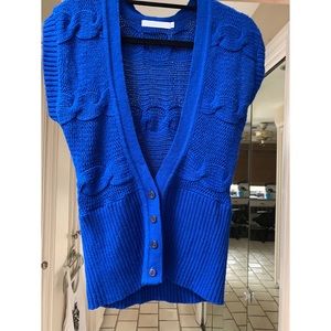 Charlotte Russe royal blue sweater large